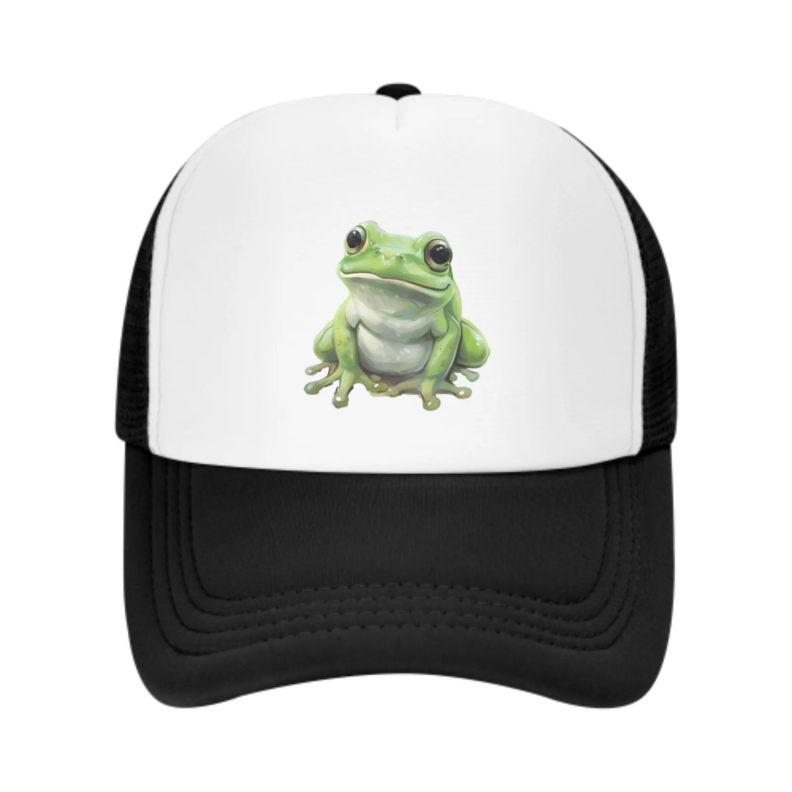 Frog Baseball Caps Adjustable Sun Hat for Men Women Casual Trucker Hats for Fishing Outdoor Activities Dad Gifts