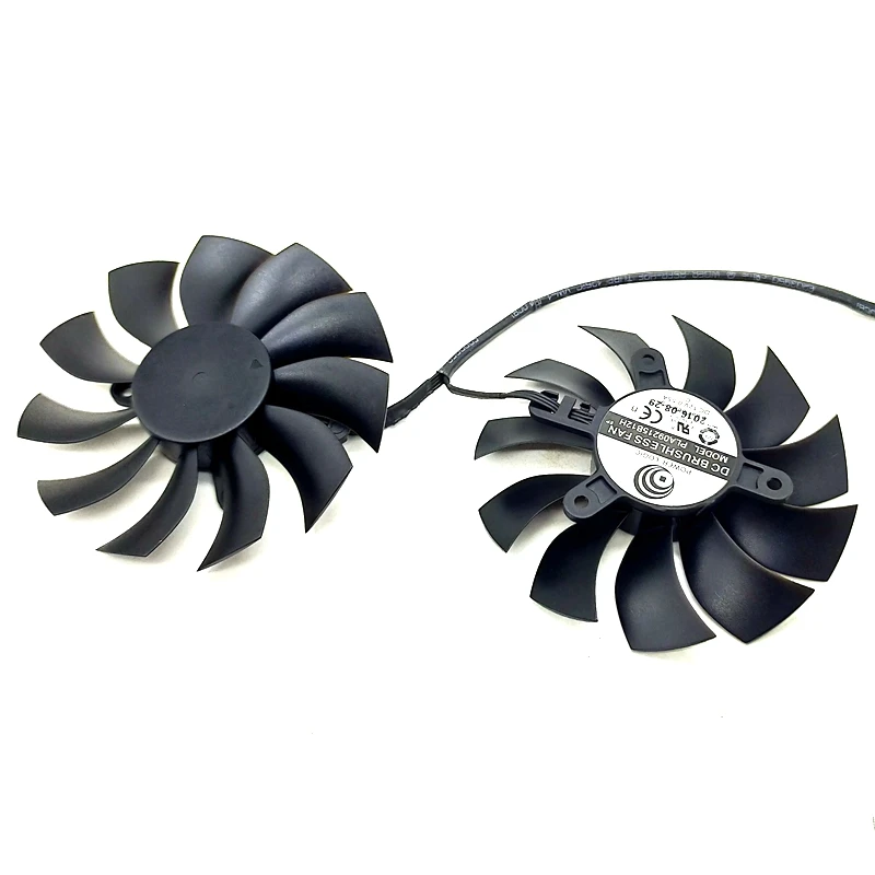 For EVGA GTX1080TI SC GTX 1080 Ti SC Black Edition SC2 Fan Graphics Card Cooling Fan 2PCS/Lot PLA09215B12H 12V 0.55A 86mm 4Pin