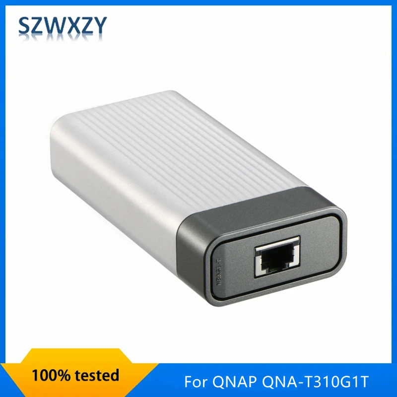 QNAP QNA-T310G1T RJ45 10GbEアダプター QNA-T310G1T | Connect to 10GbE/NBASE-T networks over Thunderbolt