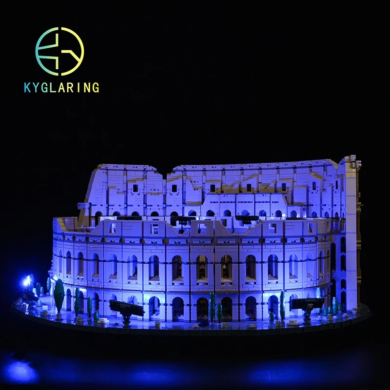 Kyglaring Led Light Kit Building Blocks Largest Ever Lego Set For LEGO 10276 Colosseum (Only Light Kit Included)