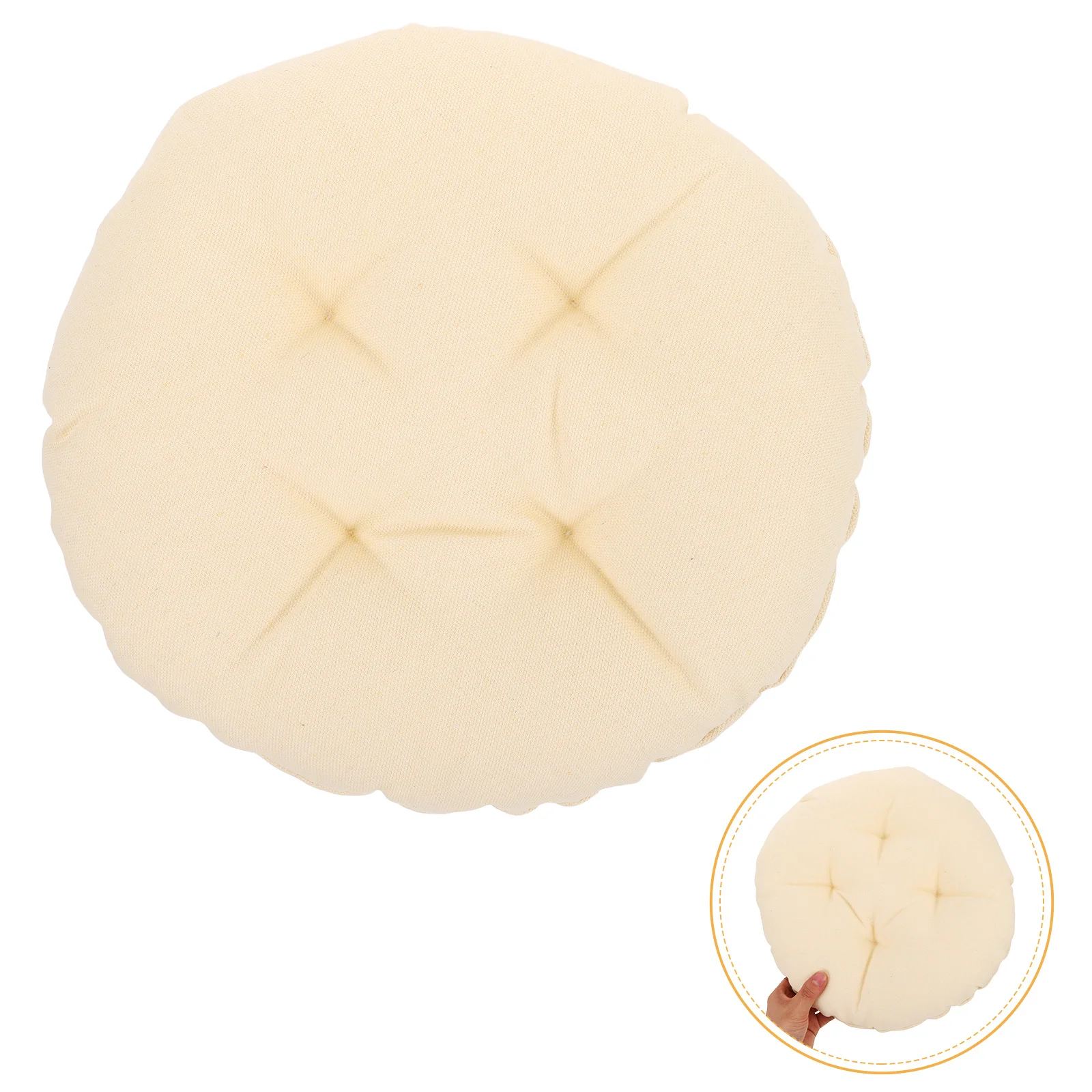 Круглые чехлы на табурет, утолщенные, эластичные, эластичные, подушка для сиденья, нескользящие, моющиеся, чехол для барного стула, протектор 30 см для дома