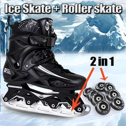 Ice Skating Shoes Winter Children Kid Sneakers Professional Shoes Boy Girl Outdoor Parkour Runaway Inline Roller Skate Shoes