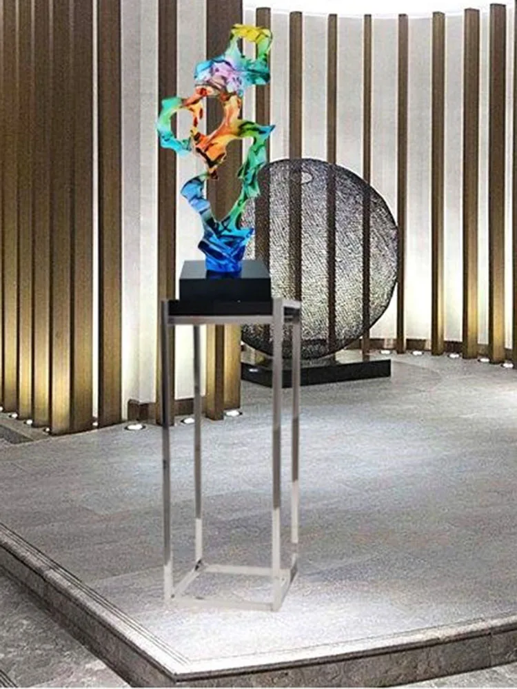 Modern Hotel Lobby Abstract the Taihu Lake Stone Decoration,Transparent Resin Floor Sculpture,Office Decorative Art,Customized