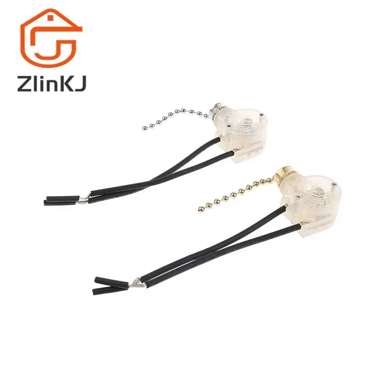 Hot sale 1PC Wall Light pull Rope Switch Universal Chain Ceiling Fan Lamp Replacement Parts