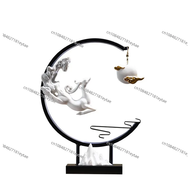 backflow incense burner ornament household indoor aromatherapy burner sandalwood agarwood porch office desktop decoration