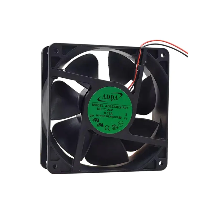 

NEW ORIGINAL AD1224HX-F51 24V 0.32A 12038 120x38mm COOLING FAN RADIATOR