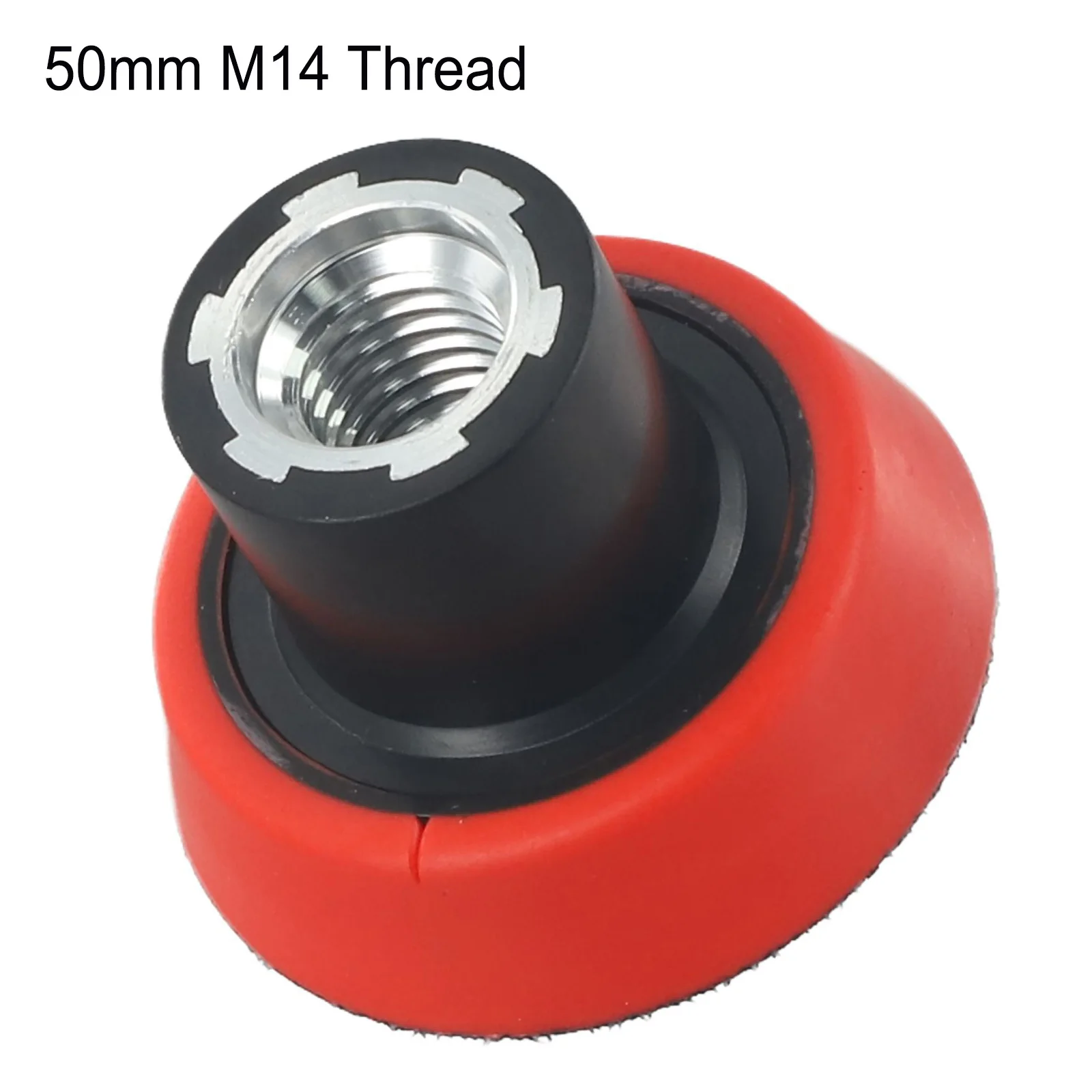 1 /2/3 Inch Backing Plater For M14 Thread Rotary Polisher Hook&Loop Back Plate Sanding Polishing Pad Soft Edge Abrasive Tools