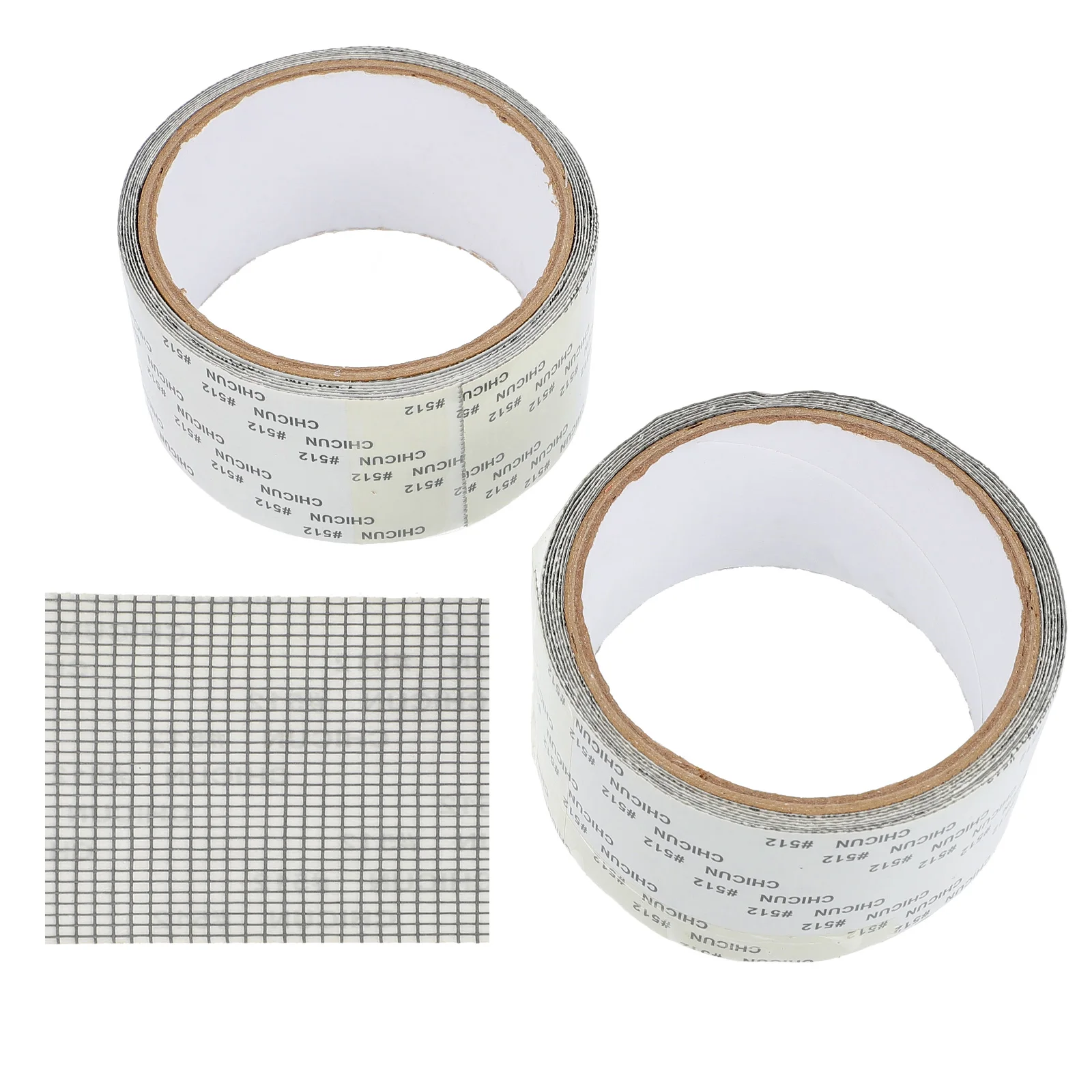 

2 pcs Self-Adhesive Screen Repair Patches Premium Durable Window Screen Nets Portable Easy Cut Home Office Window Door Patch Set
