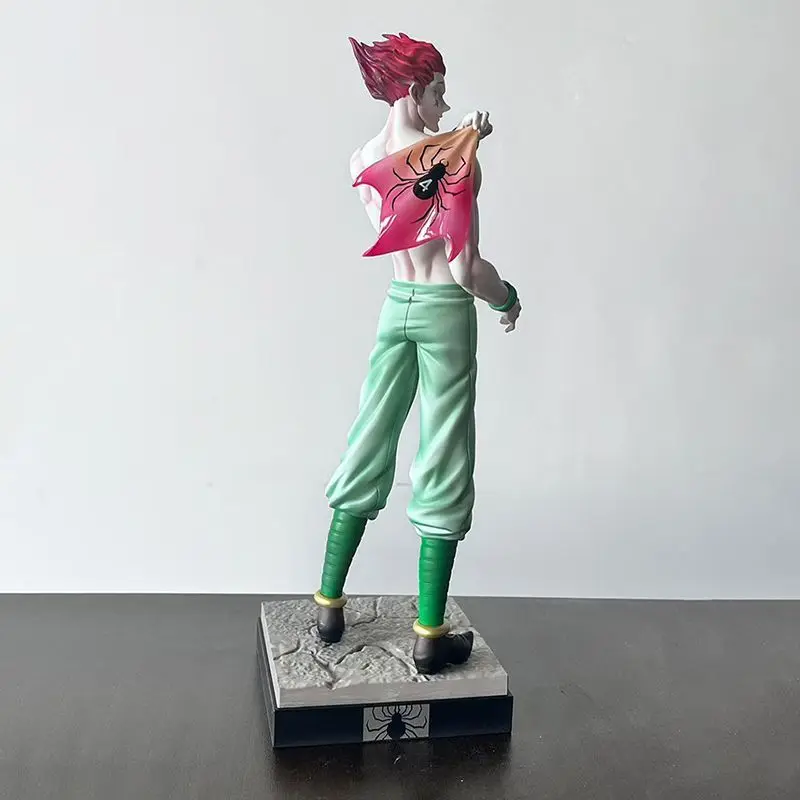 В наличии: Аниме-фигурка HUNTER×HUNTER, 31 см, модель Хискоа·Морро, коллекционная статуэтка, настольная игрушка, подарок на день рождения