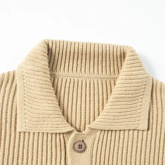 LIBIELIY 2024 Autumn And Winter New Style Cardigan Sweater For Men Korean Version Trendy Lapel Knitted Sweater Versatile Casual