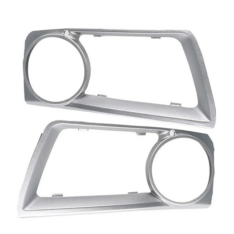 

51117312595 51117312596 1Pair LH+RH Bumper Fog Light Grill Cover Trim for BMW E71 X6 2012 2013 2014