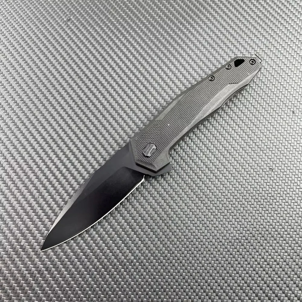 

New Style 2041 Nylon Wave Fiber Handle D2 Blade Outdoor EDC Hunting Pocket Folding Knife Fruit Knives with Clip