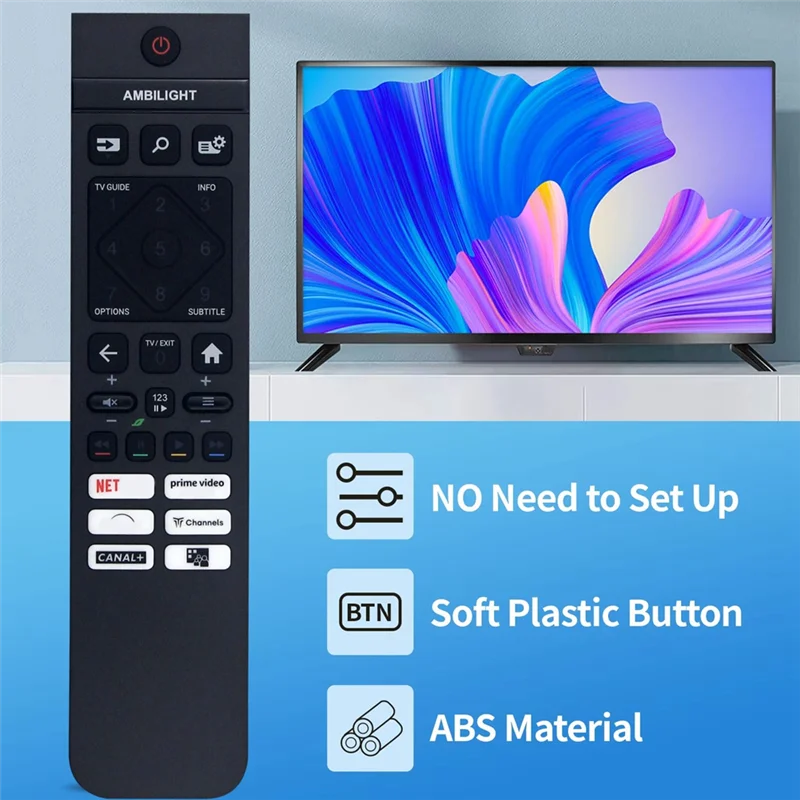 【Exclusive!】Replace Remote Control SRC-3216-06 For  TV 398GR10BEPHNF000SY SRC-3216-06 Remote Control No Voice