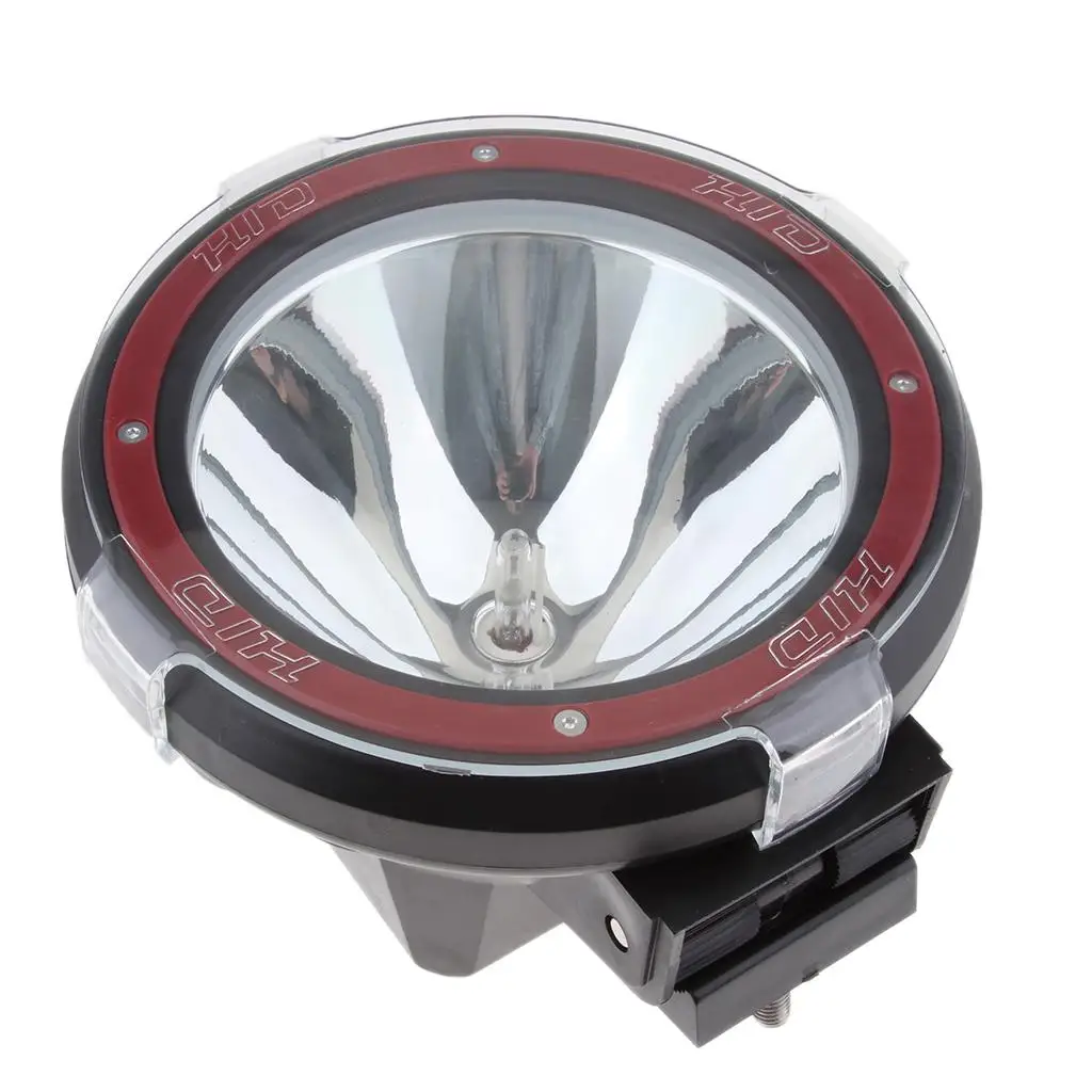 

HID Xenon Spotlight 55W High Power Adjustable Flood Driving Light Work Lamp for Jeeps Trailer Excavator