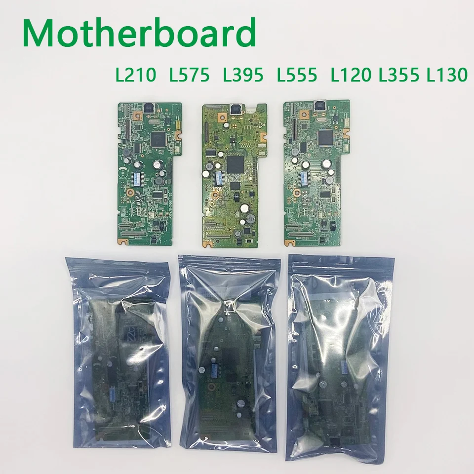 L210 L575 L395 L555 L120 L355 L130 Motherboard Logic MainBoard For  Epson L575 L395 L555 L120 L355 L130 Printer