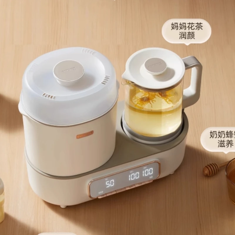 OIDIRE full glass thermostatic kettle baby special milk warmer household bottle disinfection drying two-in-one