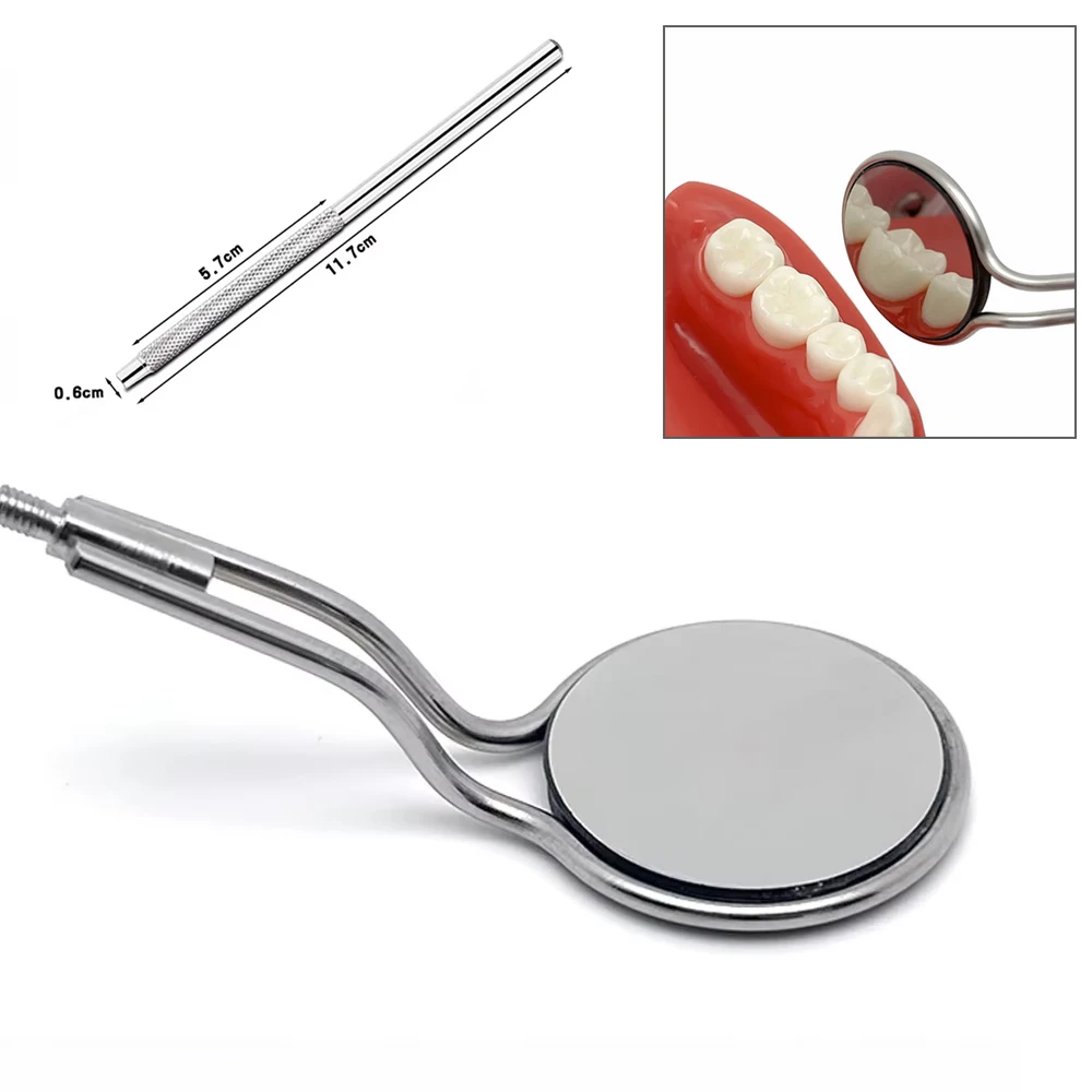 

Double-sided Dental Mouth Mirror Anti-fog Rhodium Coated Professional Oral Mirror for Dentist Tools & Dental Clinic Use