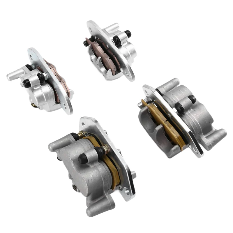 

For For Viking 700 Wolverine X2 X4 700 850 2014-2022 Motorcycle Brake Caliper- 4PCS 1XD-2580T-00-00 1XD-2580W-00-00 Set