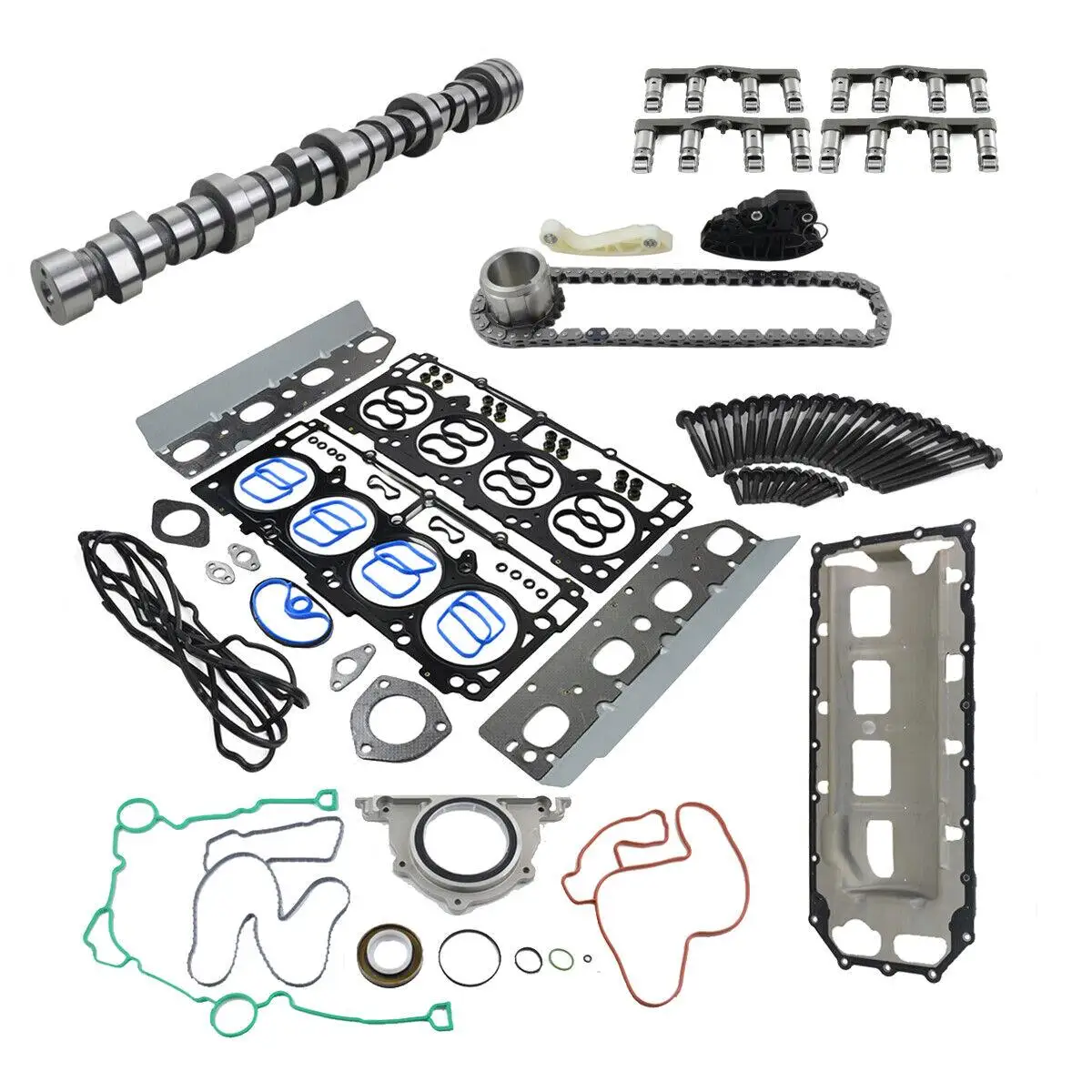 Camshaft for MDS Lifters Kit for 09 -15 Dodge durango 5.7L V8 Hemi + Water & Oil Pumps