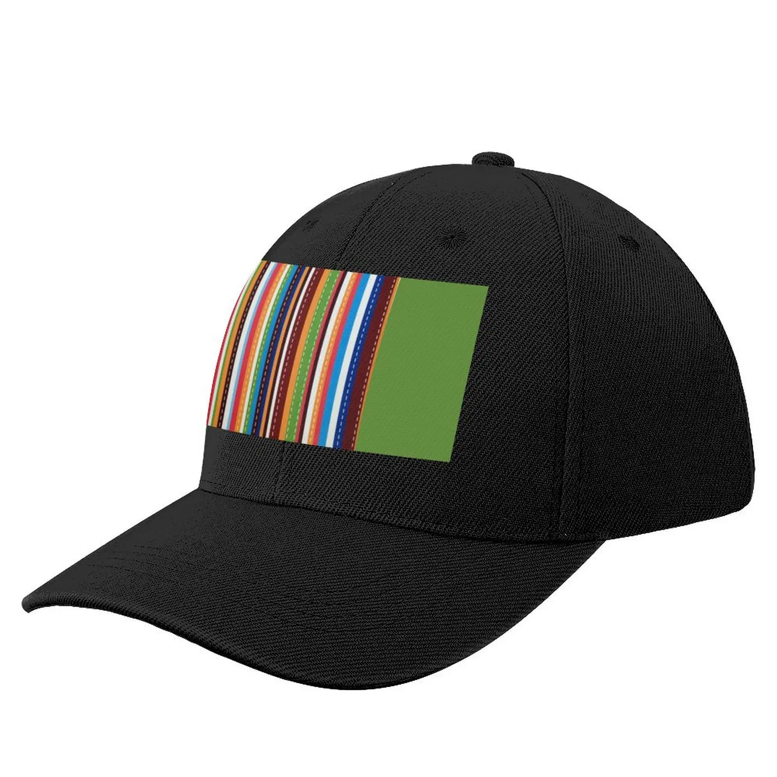 Avocado stripe & stitch Baseball Cap hard hat fashionable Snapback Cap Streetwear Women's Beach Men's