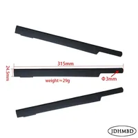 JDHMBD 315mm 325mm plastic main balde for 450 helicopter PRO / V2 helicopter For 3 4 5Blades Main Rotor Head