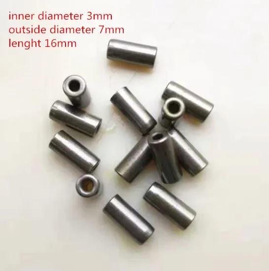 10pcs/lot 3mm mini copper bearing tin brass bearing self lubricating bushing miniature small bearing gear