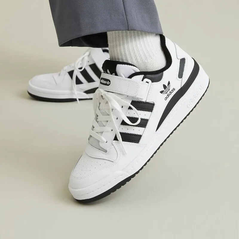 Adidas Originals FORUM LOW Trampki unisex Retro buty męskie Obuwie damskie Wygodne buty na co dzień FY7757