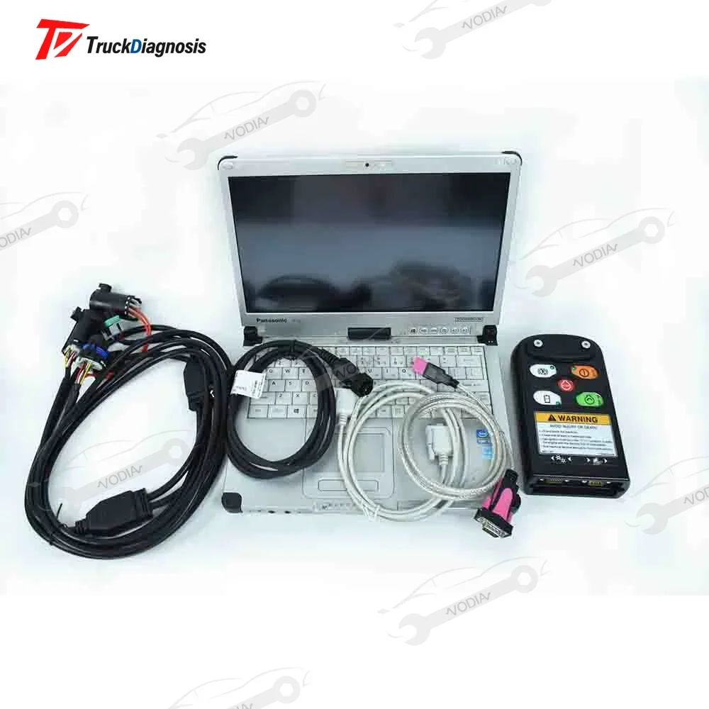 

For BOBCAT Diagnostic Tool Wood Skid Steer Loader Excavator DIAGNOSTIC KIT (RST) Truck diagnostic Service tool and cfc2Laptop