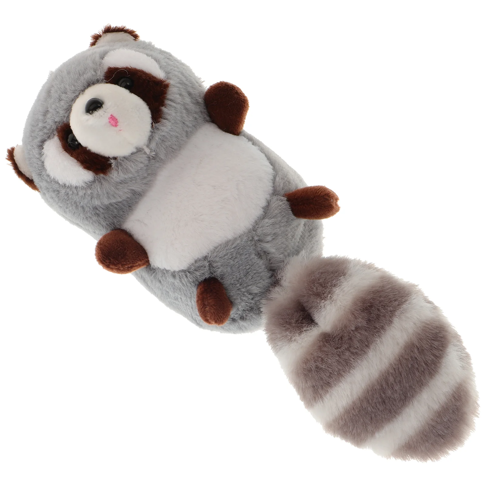 Raccoon Keychain Adorable Bag Backpack Pendant Cute Fluffy Bulk Toys Lovely Plush Locket Keychains for Women Car Backpacks