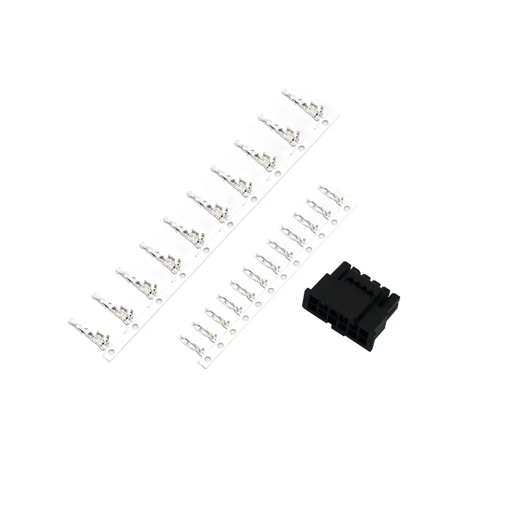 Angitu 12VHPWR Connector PCIE 5.0 12+4Pin 16Pin Connector Housing With terminal Pins Male, Female 90 degree Male