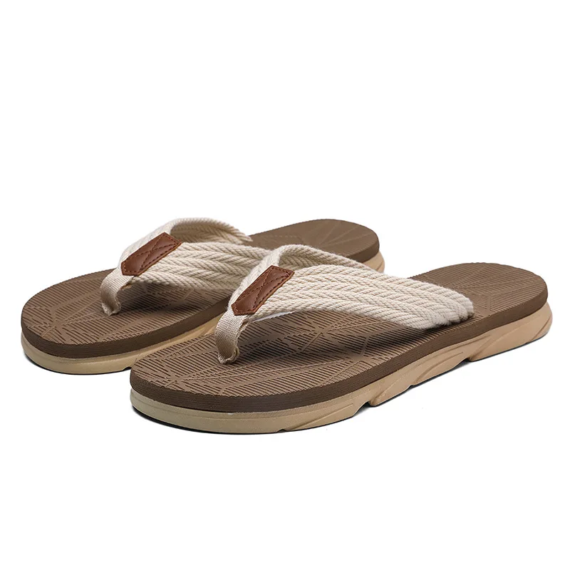 Verão masculino flip flops antiderrapante sandálias confortáveis ao ar livre praia piscina slides macio resistente ao desgaste