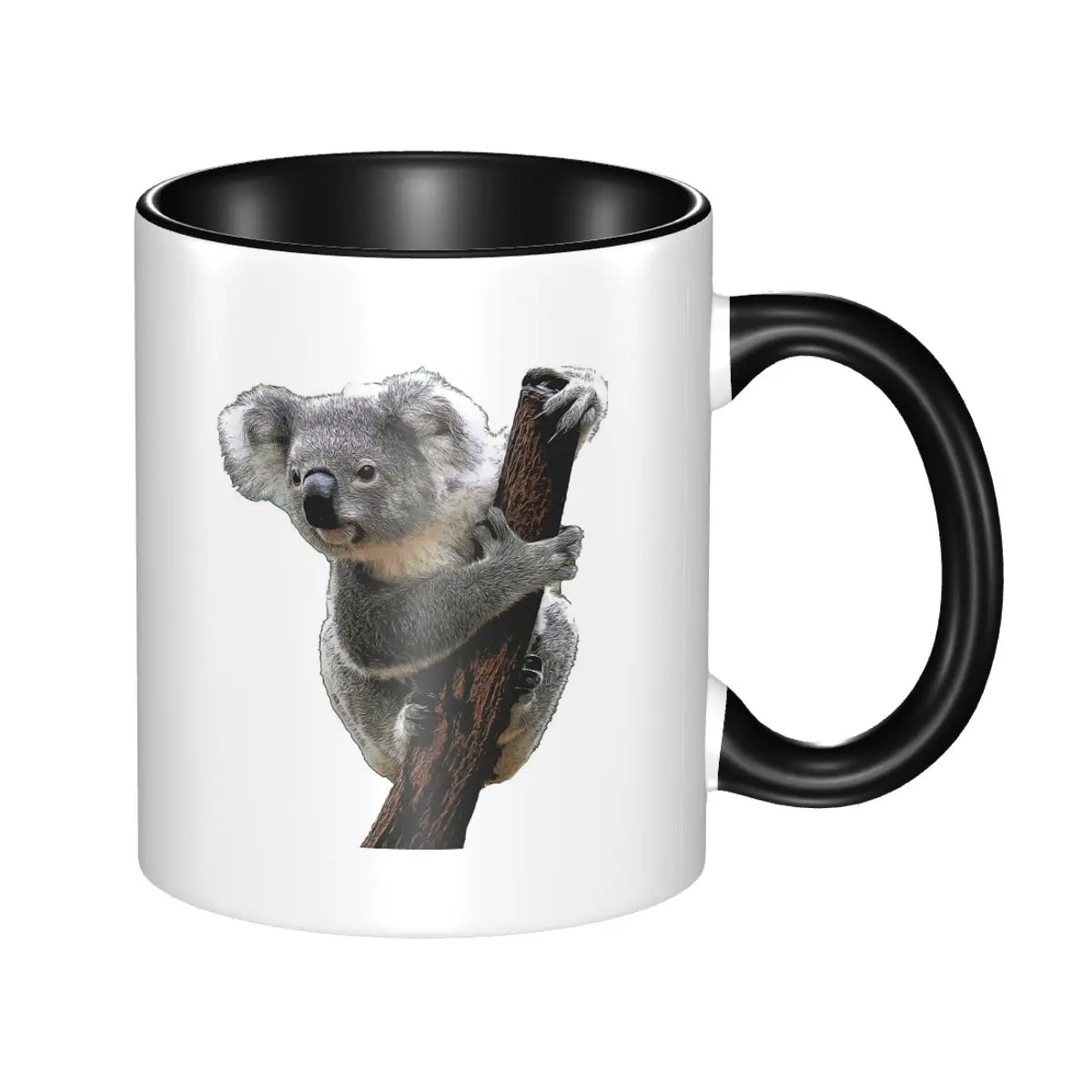 Just A Girl Who Loves Koala Challenge Mug Funny Ceramic Coffee Cups Tea Mugs Milk Cup Drinkware Gift for Woman Man