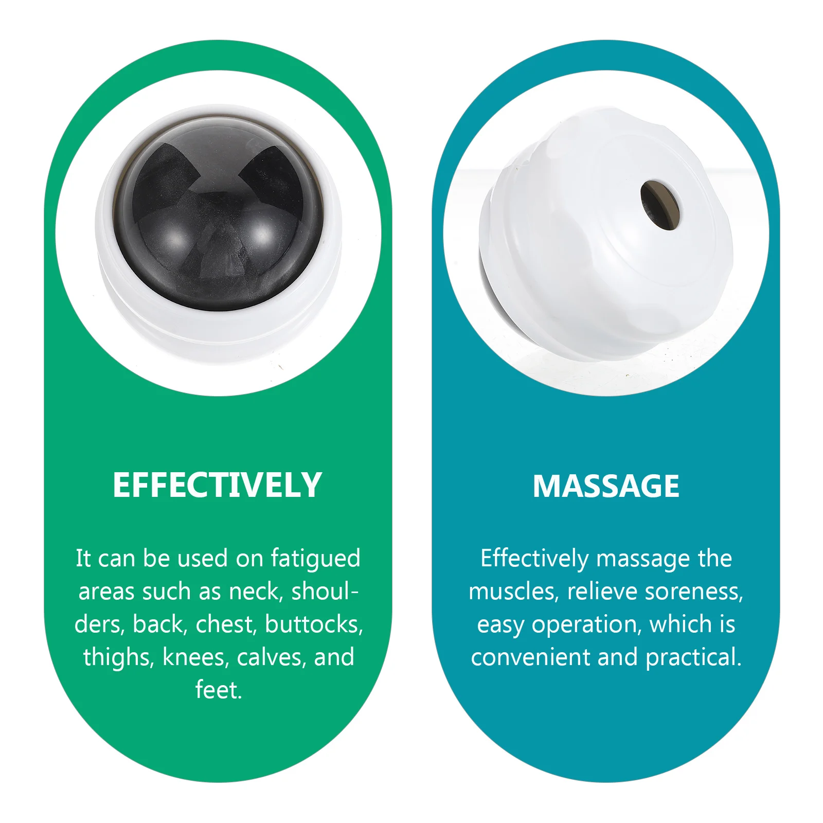 

Premium Roller Massager For Body Face Handheld Muscle Relief Tool Neck Shoulder Back Thighs Calf Foot Massage Skin-Friendly