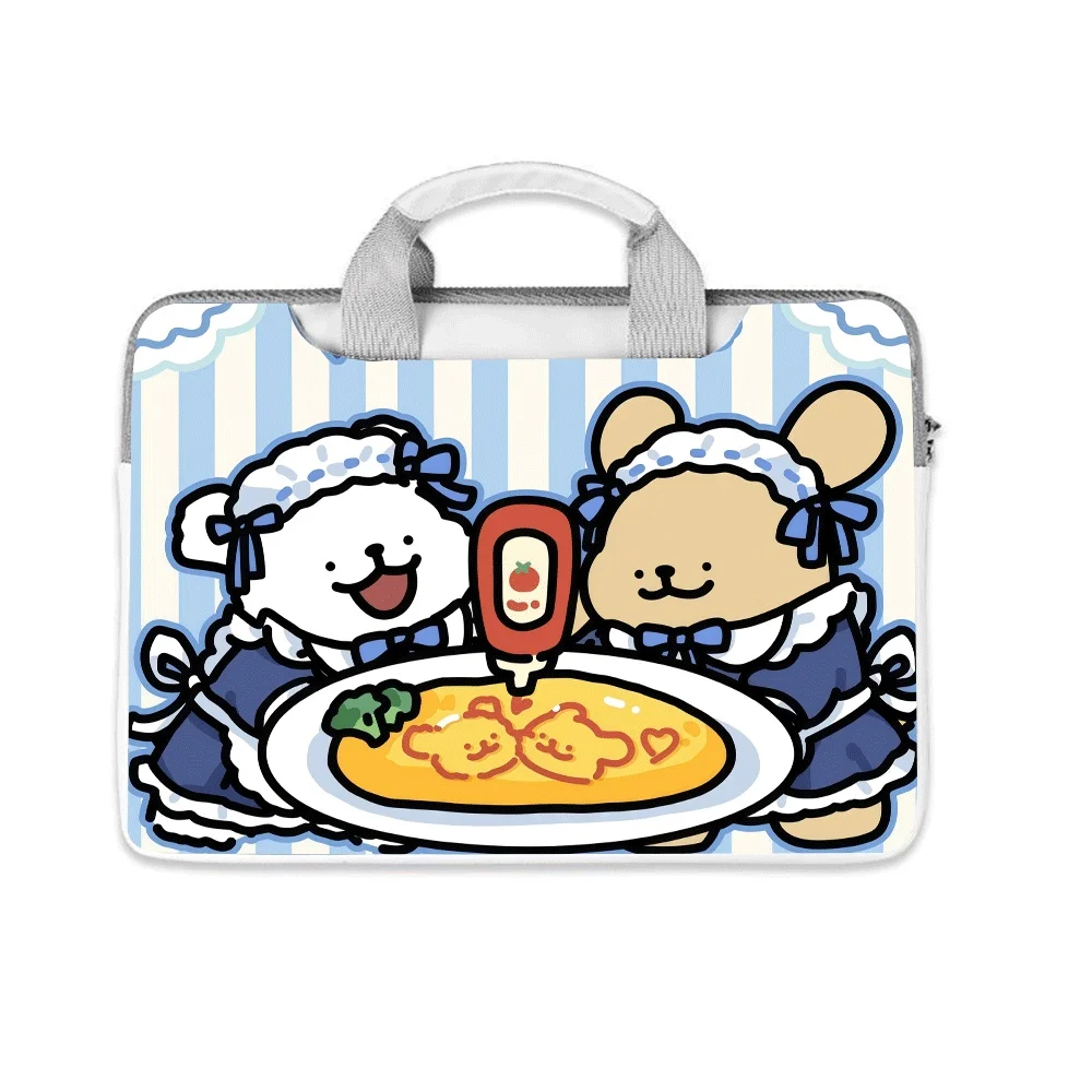 

Новая мультяшная сумка для ноутбука Hello Kitty Kurome, 12, 13, 14.6, 15, 15.6, 16 дюймов, для MacBook, компьютера, портфель, подарок на праздник