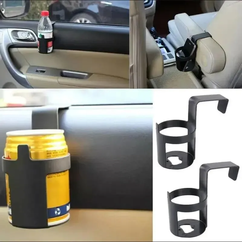 

2pcs Car Cup Holder Storage Rack Universal Car Beverage Cup Bottle Holder Car Interior Accessories Rack For Regular Size Cans