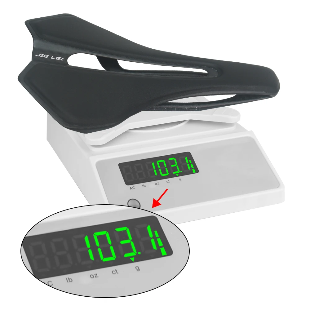 103 جرام صب متكامل من ألياف الكربون دراجة السرج خفيفة الطريق/MTB الدراجات دراجة ألياف الكربون مقعد السروج وسادة 3K ماتي #6