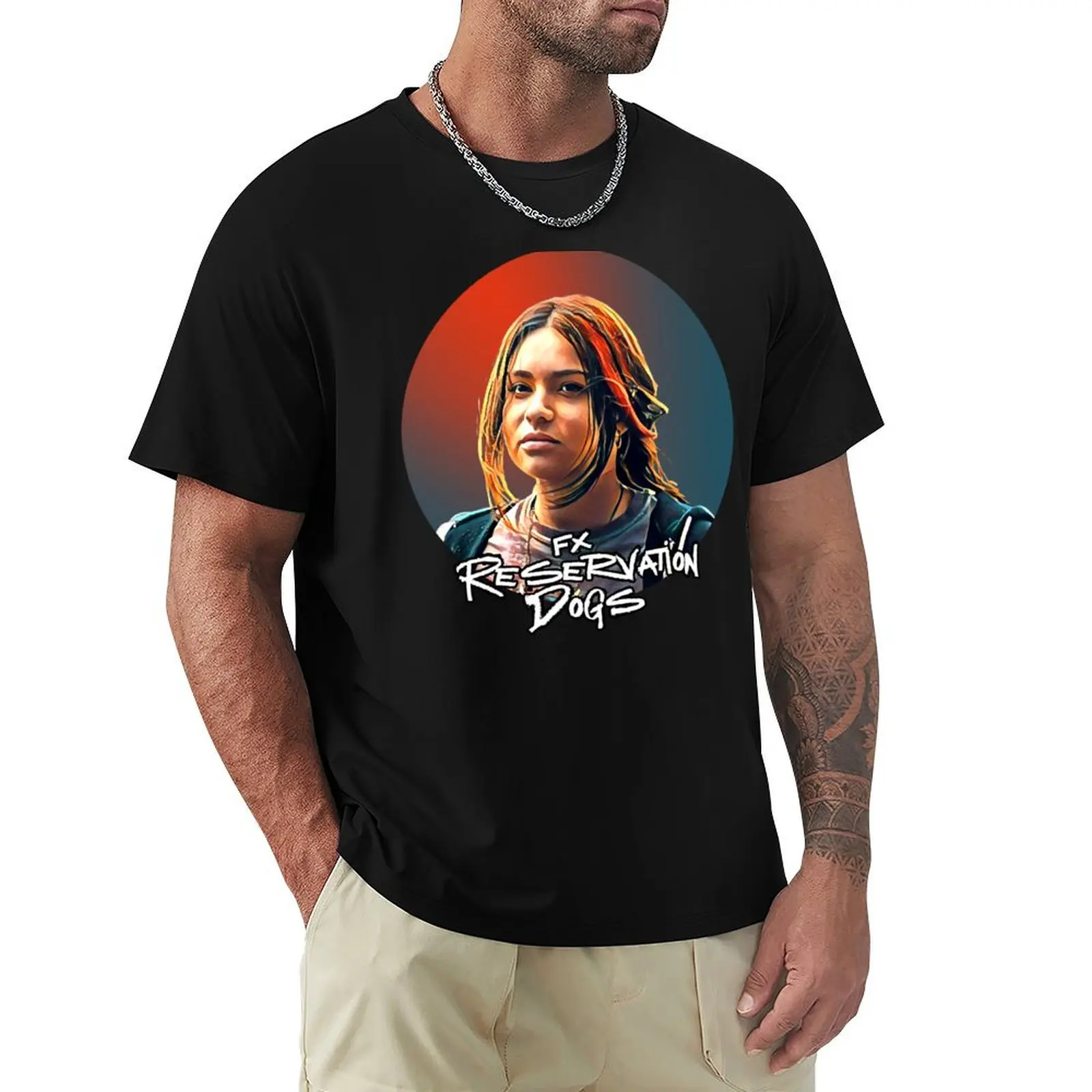 cheese reservation dogs T-Shirt t shirt man cotton T-Shirt