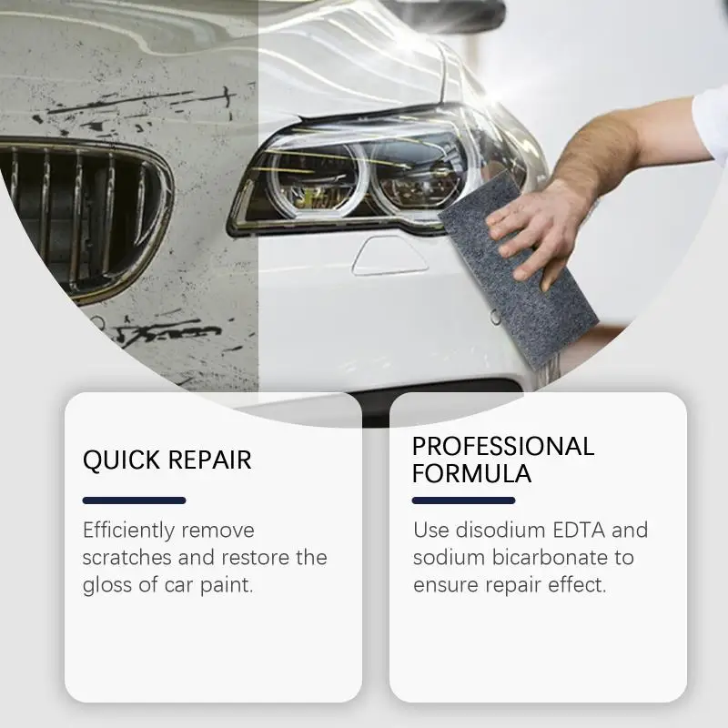 Nano  Removal Car Repair Paste Magic Cloth Set for Quick Polish Deep Paint Restoration and Daily Usage