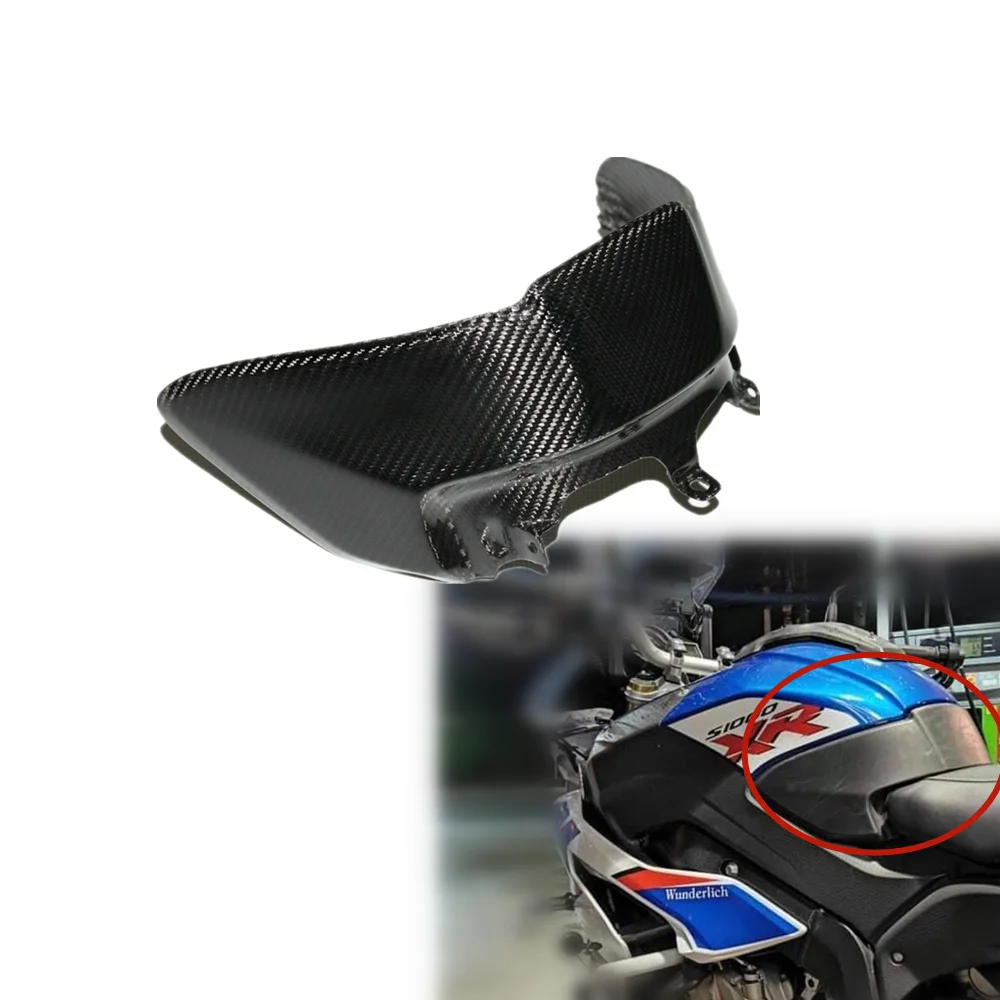 Carbon Fiber Gas Tank Pad Cover Fairing Guard Twill For BMW S1000XR 2015 2016 2017 2018