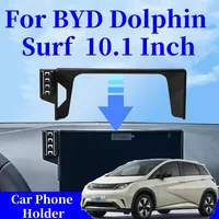 Car Cell Phone Holder Screen Fixed For Gravity For BYD Dolphin Mini Surf Seagull 10.1 Inch For Car Auto Interior Accessories