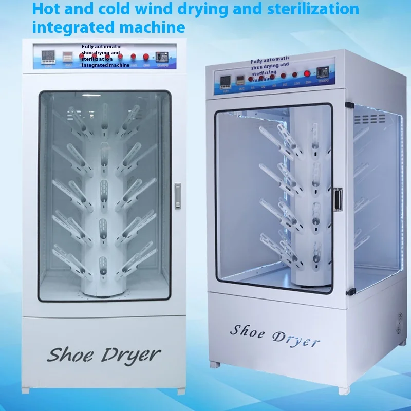 Commercial Shoe Washing Drying Machine Large Double Rotating Dryer For Hotel Shop Use For Dry Cleaning Shoes
