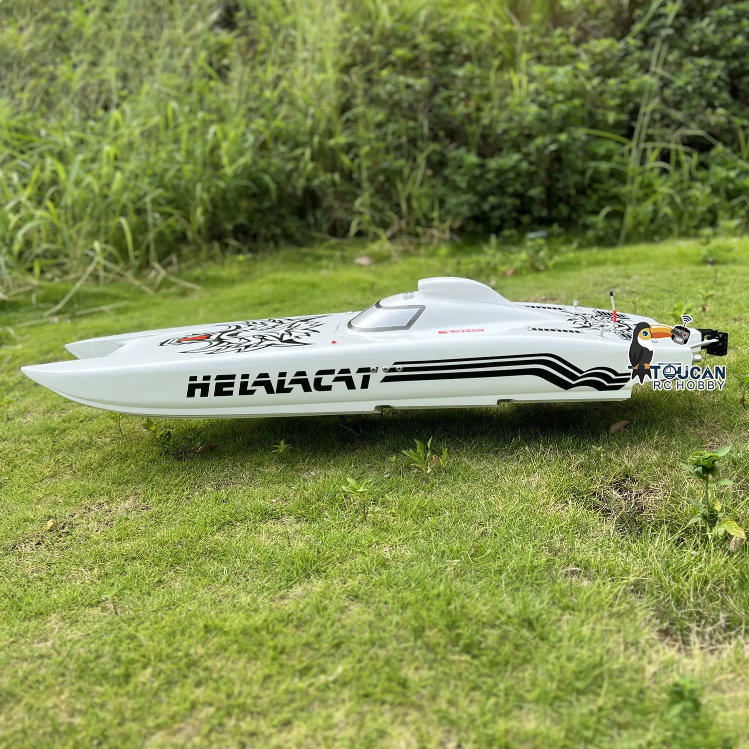 

RC Racing Boat G30E Toucan Model Made With Kevlar 30CC Gaso-line ARTR W/O Radio System Remote Control Toys Model TH20172
