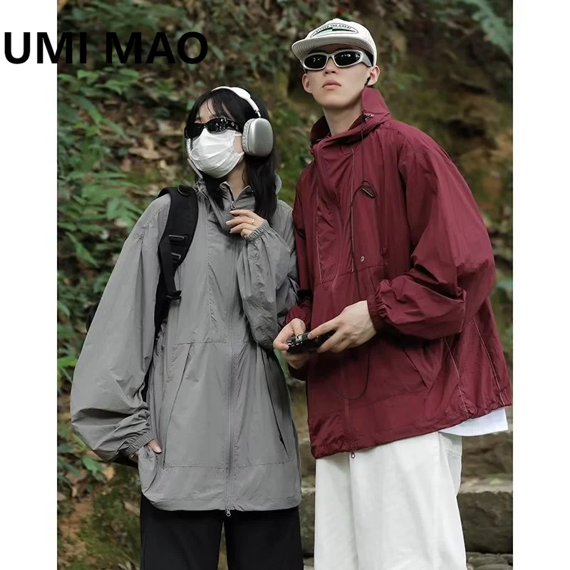 UMI MAO Men's Jacket Mountain Functional Summer Light Thin Outdoor Quick Drying Sun Protection Skin Clothes Coat Men's Women's