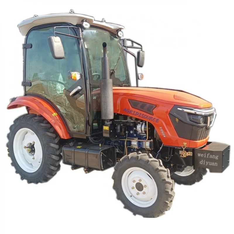 Cina: Traktor Mini petani kualitas tinggi 90hp 4WD mesin pertanian pertanian traktor pertanian Tiongkok kabin baru DENGAN HARGA