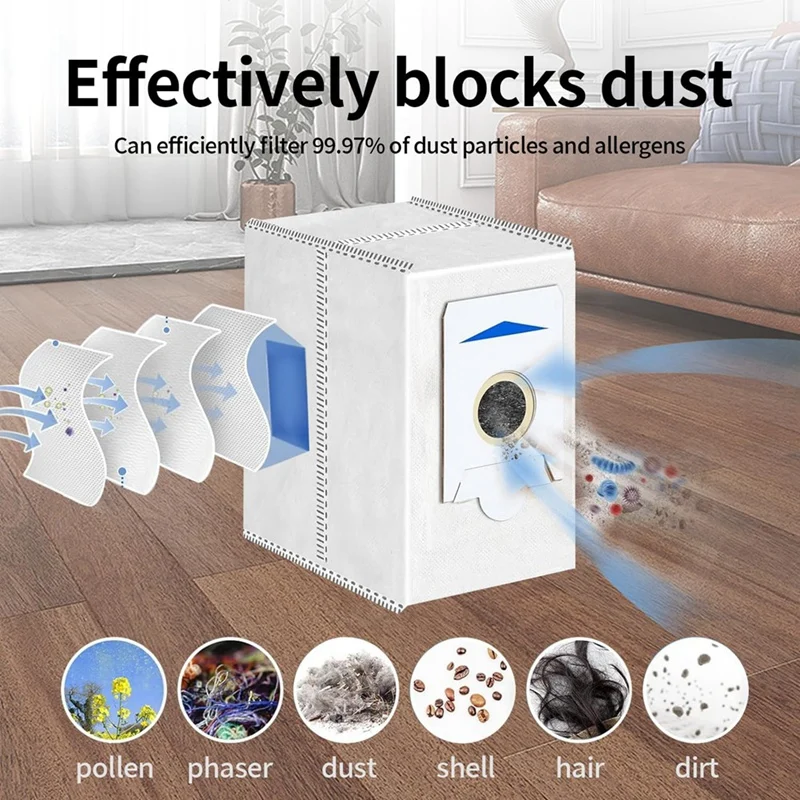 Für ecovacs deebot t30s/t30s Combo Roboter Vakuum Hauptseite Bürste Mopp Pads Hepa Filter Staubbeutel Zubehör