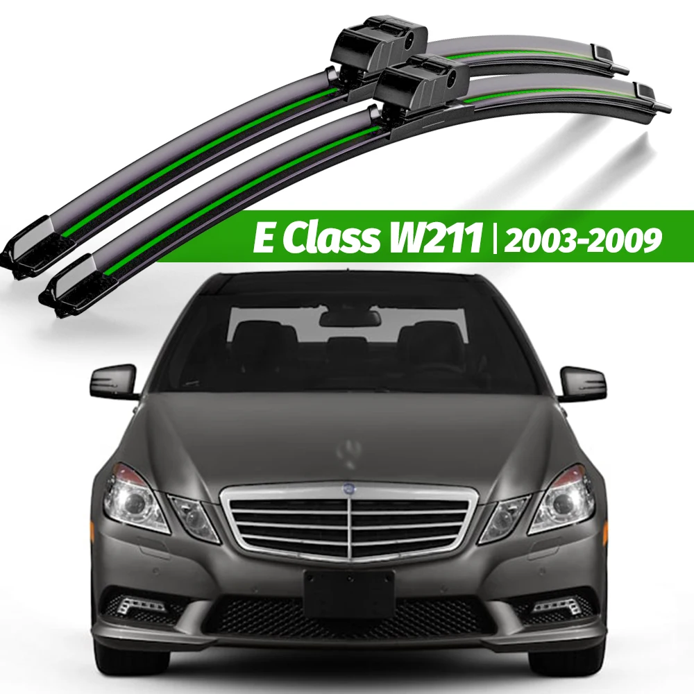 Wiper LHD Front Wiper Blades For Mercedes Benz E Class W211 S211 02 - 09 Windshield Windscreen Window Brush 26\