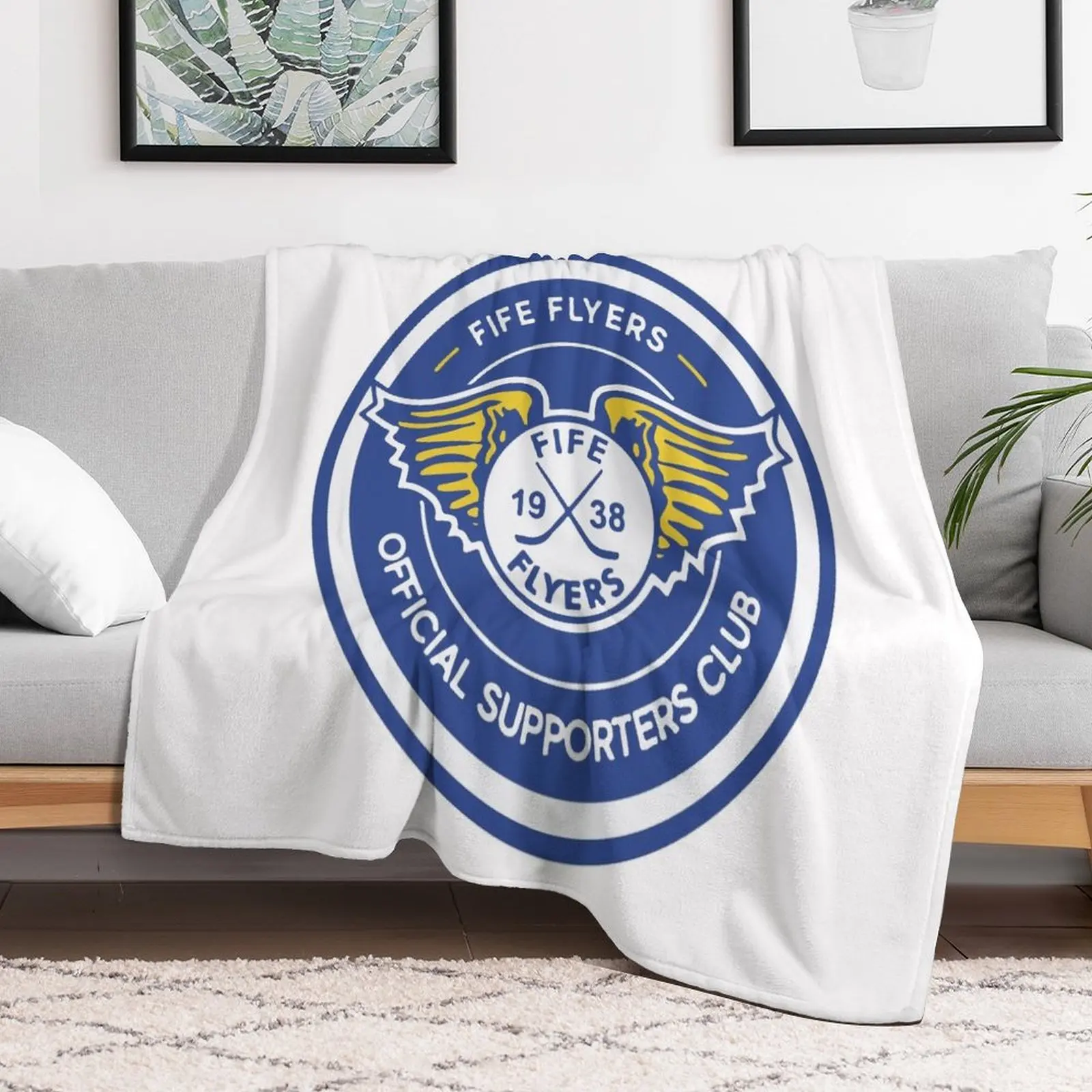 The Fife Flyers Throw Blanket Stuffeds Fashion Sofas Blankets