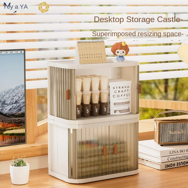 

Small foldable storage, cosmetics and miscellaneous organisers, mini simple dustproof storage box