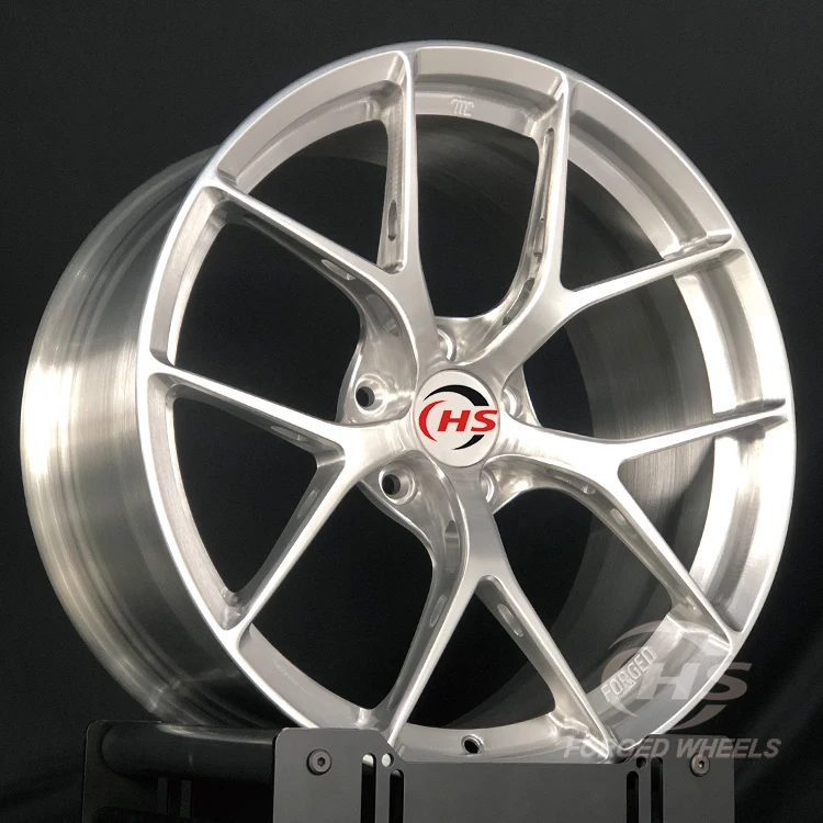 

Custom Monoblock Brushed Forged 1-Piece Hollow Spoke Wheels 18 19 20 21Inch 5x120 5x112 for M3 M4 RS5 911 718
