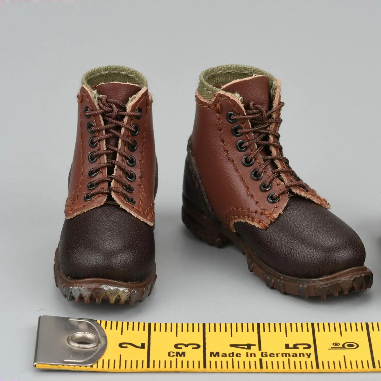 Botas de zapatos de figura a escala 1/6 para hombre, accesorio de vestir, botines marrones informales, zapatos de juguete de Hobby para figuras de modelos de muñecas de 12 pulgadas